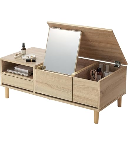 Amazon｜萩原 ドレッサー テーブルドレッサー ロータイプドレッサー